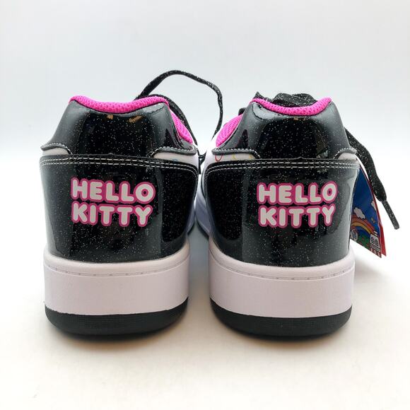 Heelys Girls Hello Kitty Kama Sneakers US 7 EU 39 Black White Multi NIB - Picture 10 of 14